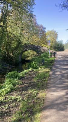 Old bridge over the canal